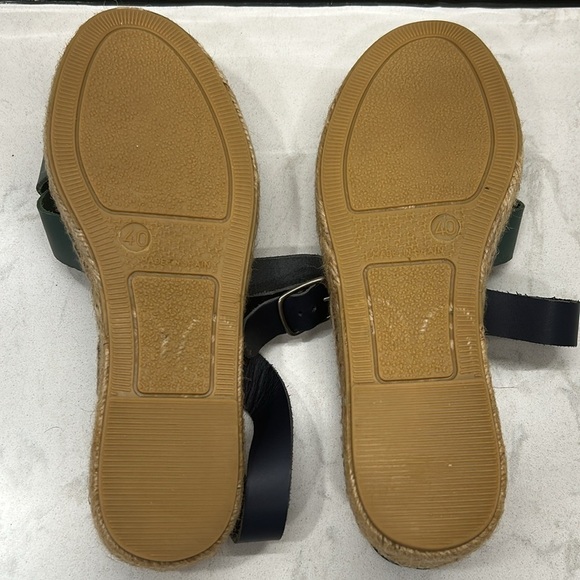 Anthropologie Naguisa Sandals Women Mediterranean Fisherman Espadrille 40 US 9.5 - Picture 8 of 16